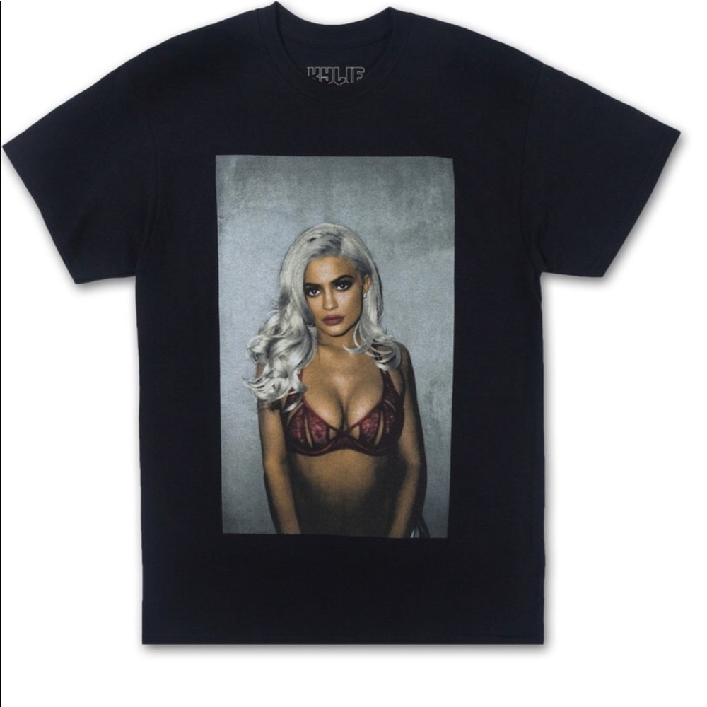Kylie Jenner Shop Black Tee